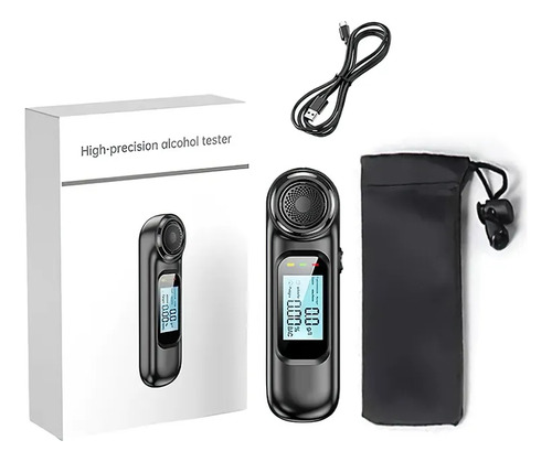 Probador De Alcohol Digital Portátil Con Pantalla Lcd De