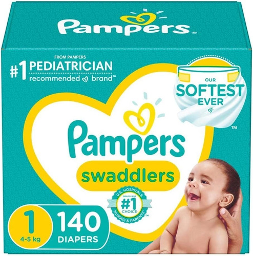Pañales Pampers Infantil sin género etapa 1