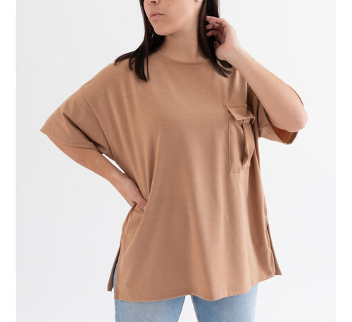 Remeron Nano Oversize Con Bolsillo De Jersey  #2447