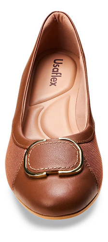 Sapato Scarpin Feminino Uc0301 Com Calce Fácil 37 Usaflex