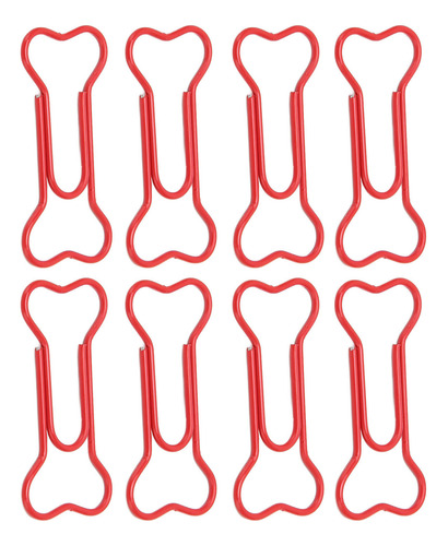 Clip Organizador De Documentos, 100 Unidades, Papel Con Form