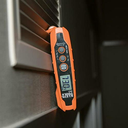 Klein Tools Ir07 Termómetro Digital Lcd Con Doble
