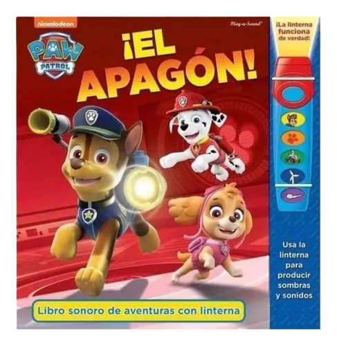 Linterna - El Apagón - Paw Patrol-2-1 -eurosurbooks -libros