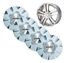 Comprar Kit 4 Calota Central Tampa Roda Kromma Kr 1410 Aro 14u002F15u002F17