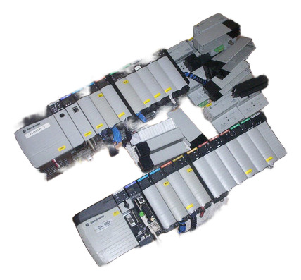Clp Controllogix Allen Bradley Cpu 1756-l61+dig+analog. A13 (Usado)