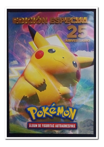 Pokemon Edición Especial 25 Aniversario, Álbum + 50 Sobres