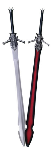 Espada De Dante Rebelión Plata Devil May Cry 3 Con Base 