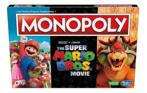 Juego De Mesa Monopoly Super Mario Bros La Película