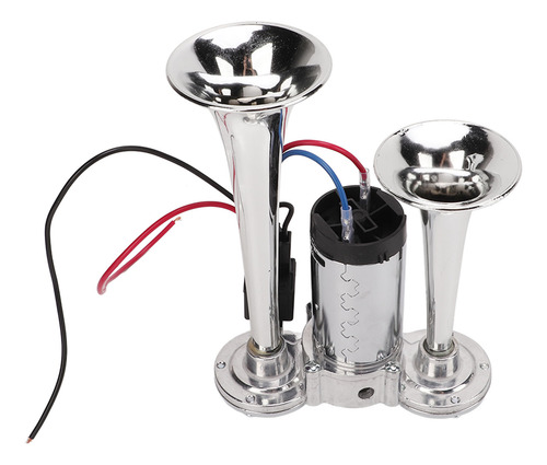 Bocina De Trompeta Para Camión, 12 V, 130 Db, Doble Presión