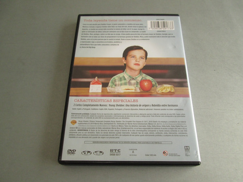 Young Sheldon - Temporada 1 - Big Bang Theory - Dvd (Usado)