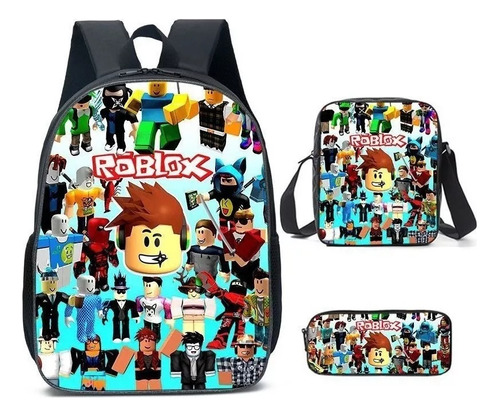 Juego Roblox Portátil Bolsas 3 Piezas/set Color Type3