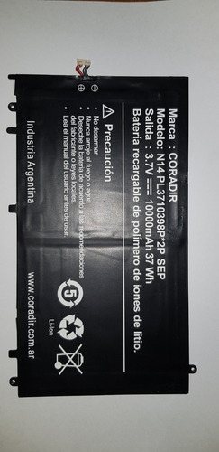 Bateria Notebook Coradir Pcbox Kenbrown N14 Pl3710398p