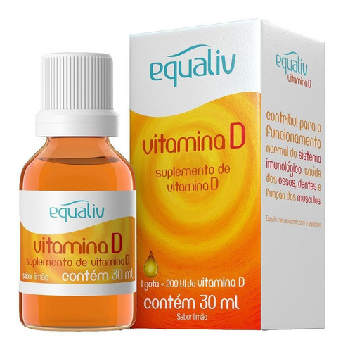 Equaliv Vitamina D 200ui 30ml