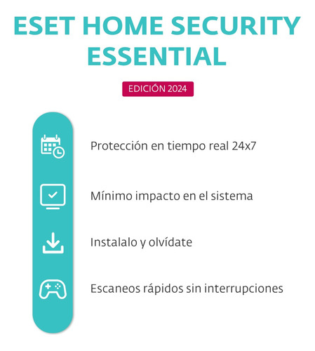 Antivirus Eset® Home Security Essential 3 Dispositivos