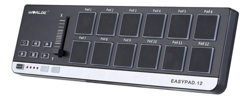 Worlde Easypad. 12 Port??til Mini Usb 12 Drum Pad Controlado