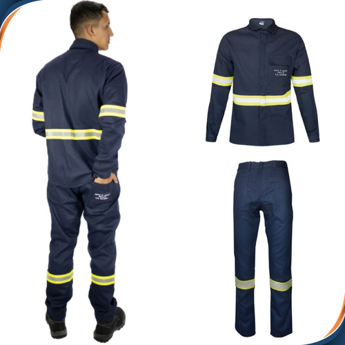 Roupas Risco 2 Eletricista Camisa E Calça