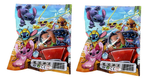 Pack 2 Bolsas De Lilo Y Stitch Figuras Sorpresa