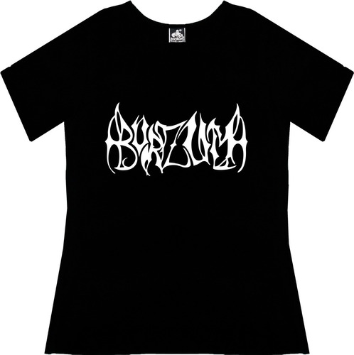 Blusa Burzum Dama Rock Metal Black Tv Camiseta Urbanoz