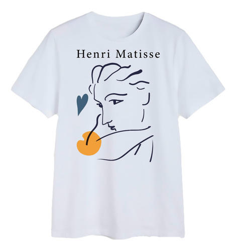 Polera Arte Henri Matisse Moda Cultura Historia Unisex 1