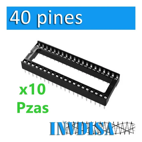 10PCS DIP40 40Pin SIP Rotondo IC Prese Adattatore Tipo Saldato Placcato