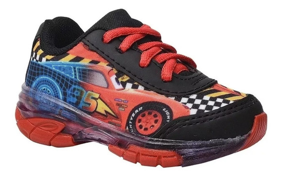 tenis carros mcqueen