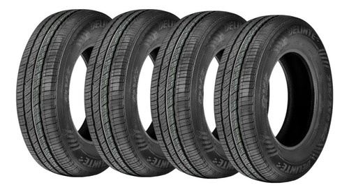 Kit 4 Pneus Delinte Aro 14c 185r14c Dv2 102/100r 8 Lonas