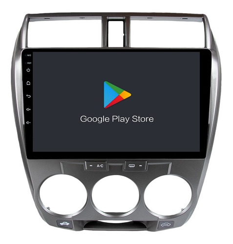 Imagem 4 de 7 de Central Multimidia Honda City 09 A 14 Analogico Android Gps
