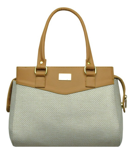 Bolsa Beige Con Camel Mod. 103 9003