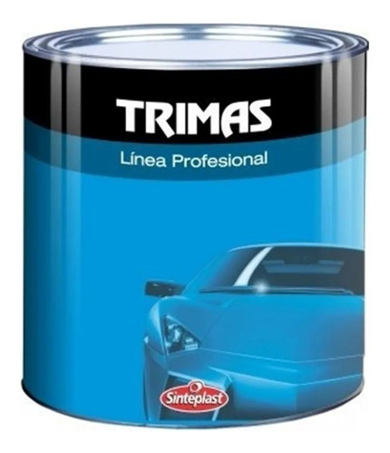 Laca Nitrocelulosica Negra Semi Mate 1l Trimas Muebles Auto