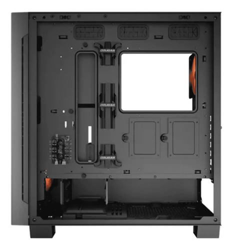 Gabinete Gamer Cougar Air Face Eco Rgb Mid Tower 7 Fans Cor Preto