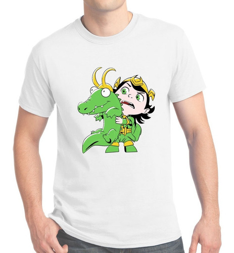 Playera Lokidrilo Y Loki Niño Varios Colores