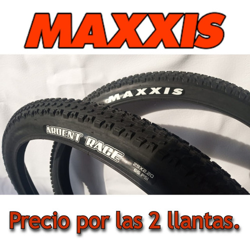 Imagen 1 de 7 de 2 Llantas Maxxis Ardent Race 29*2.20. Talón Convencional.
