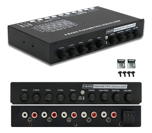 Ecualizador De Audio Para Automóvil, Ecualizador De 5