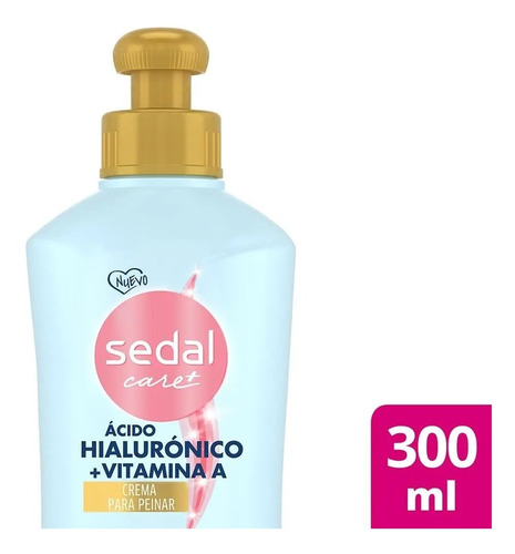 Crema Para Peinar Acido Hialurionico Antifrizz Sedal 300ml