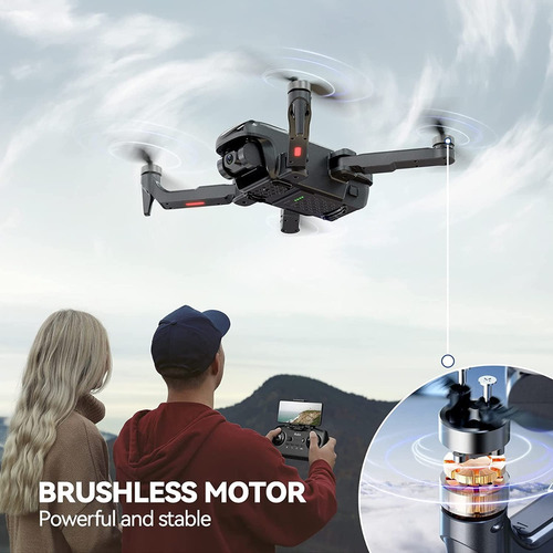 Drone Ruko U11 Pro Camara 4k Gps Seguimiento + 3 Baterias