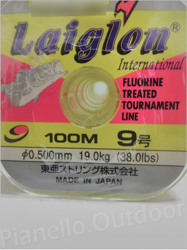 Tanza Nylon Laiglon Igfa Class 100% Japones 0,50 Mm 19kg!!!!