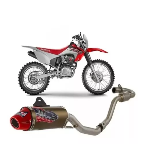 Crf-230 Motor Preparado 250 Cl  Moto de trilha, Escapamento esportivo,  Motos de rua