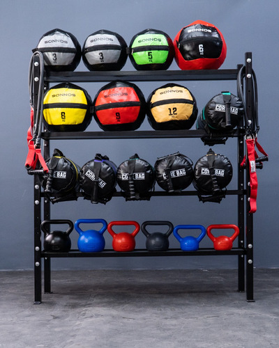 Pesa Rusa Kettlebell Pvc 7 Kg. X 2 U. Sonnos Color Azul
