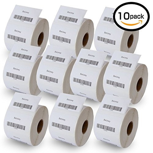 10 Rollos Dymo 30334 Compatible Con Etiquetas Multiuso Multi