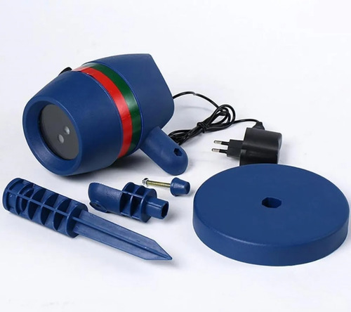 Imagen 1 de 8 de Luz Laser Exterior Extaca Luces Navidad Lluvia
