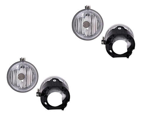 Set Faros Niebla Delanteros Depo Jeep Compass 2007 - 2009