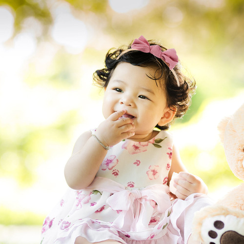 3 Diademas Para Bebés, Diademas Con Lazo, Tocados Para Niños