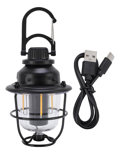 Linterna Led Colgante Para Acampar, 3 Led, 9 Smd, Ipx3, Bate