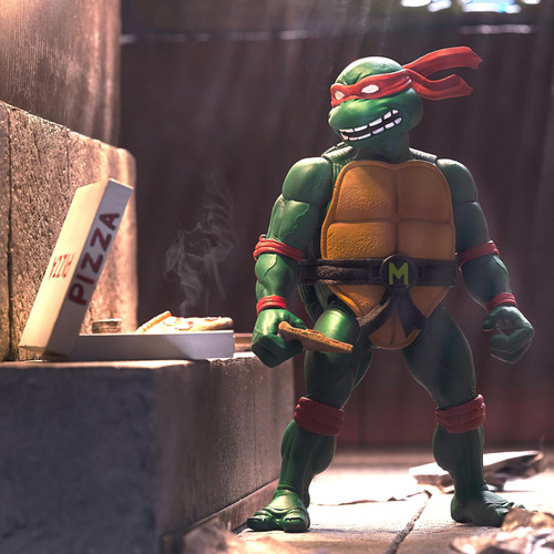 Tortugas Ninja Miguelangel Ultimates! Super 7