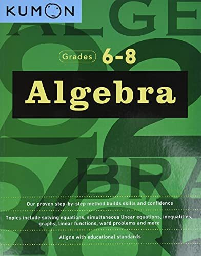 Book : Algebra (kumon Math Workbooks) - Kumon