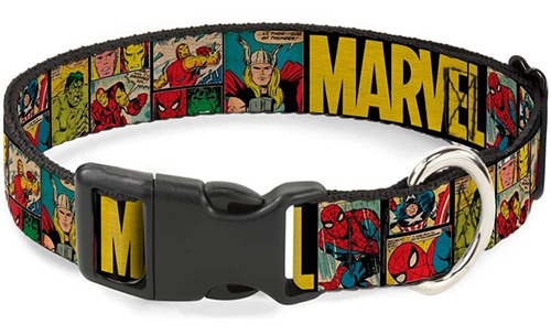 Cuello De Gato Escaparate Marvel Retro Comic Paneles Negro A