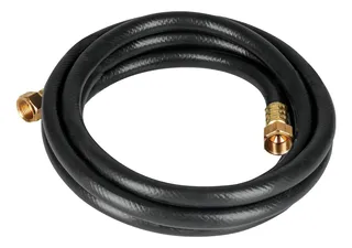 Manguera Flexible Para Gas Pvc 3/8'' 250 Psi 3m Foset 40077 Color Negro