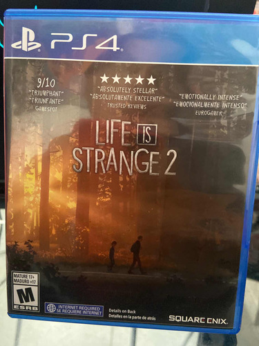 Life Is Strange 2 Playstation 4