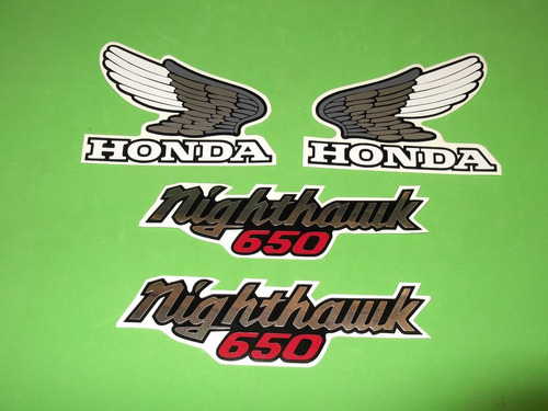 Kit Sticker Calcomanias Para Moto Honda Nighthawk 650 Año 84