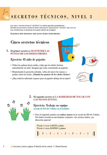 Piano Adventures: Técnica E Interpretación, Libro 2 De 2 N.3